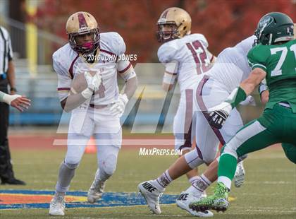 Thumbnail 1 in Holy Trinity vs. Iona Prep (NYCHSFL Class AA Final) photogallery.