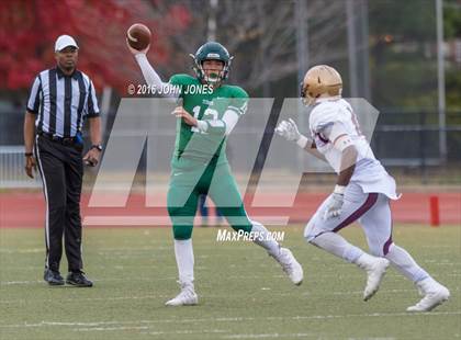 Thumbnail 3 in Holy Trinity vs. Iona Prep (NYCHSFL Class AA Final) photogallery.