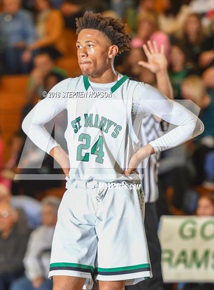 Thumbnail 1 in Moreau Catholic @ St. Mary's (CIF D2 Round 2 Playoff) photogallery.