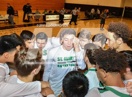 Thumbnail 1 in Moreau Catholic @ St. Mary's (CIF D2 Round 2 Playoff) photogallery.