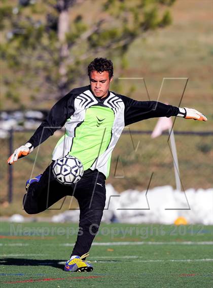 Thumbnail 1 in Bishop Machebeuf vs. Estes Park (CHSAA 3A Playoffs) photogallery.