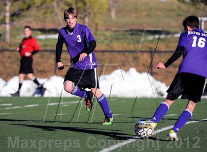 Thumbnail 2 in Bishop Machebeuf vs. Estes Park (CHSAA 3A Playoffs) photogallery.