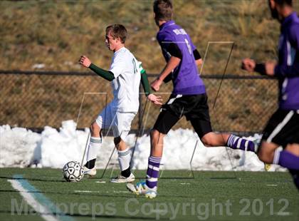 Thumbnail 2 in Bishop Machebeuf vs. Estes Park (CHSAA 3A Playoffs) photogallery.
