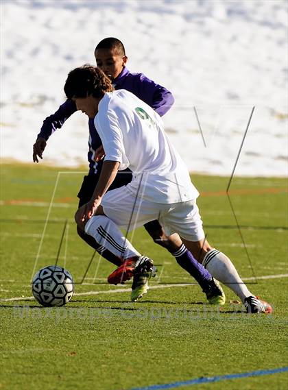 Thumbnail 2 in Bishop Machebeuf vs. Estes Park (CHSAA 3A Playoffs) photogallery.