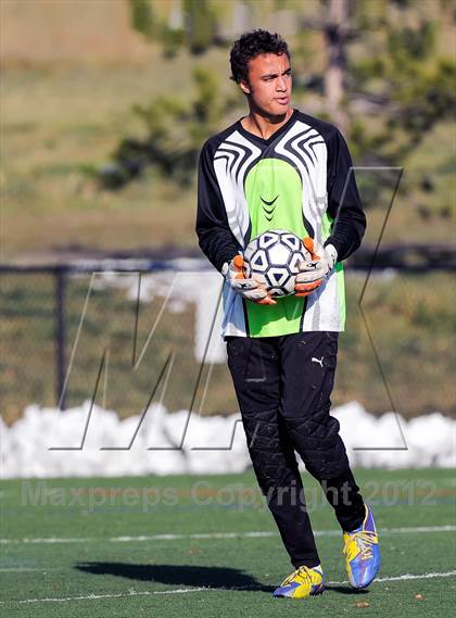 Thumbnail 1 in Bishop Machebeuf vs. Estes Park (CHSAA 3A Playoffs) photogallery.