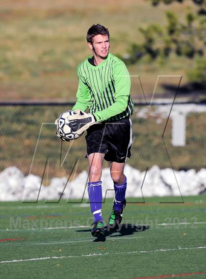 Thumbnail 2 in Bishop Machebeuf vs. Estes Park (CHSAA 3A Playoffs) photogallery.