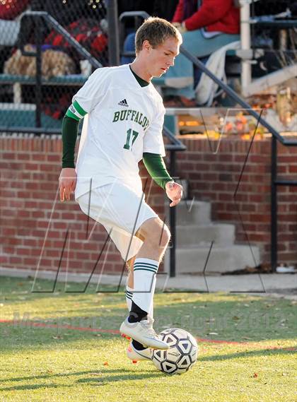Thumbnail 1 in Bishop Machebeuf vs. Estes Park (CHSAA 3A Playoffs) photogallery.