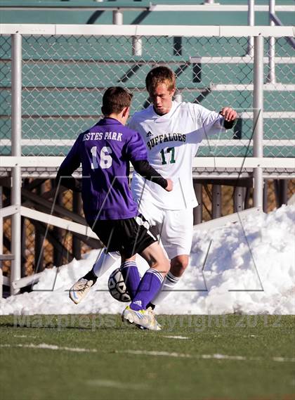 Thumbnail 1 in Bishop Machebeuf vs. Estes Park (CHSAA 3A Playoffs) photogallery.