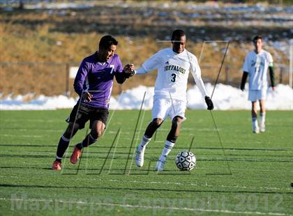 Thumbnail 1 in Bishop Machebeuf vs. Estes Park (CHSAA 3A Playoffs) photogallery.
