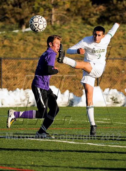 Thumbnail 3 in Bishop Machebeuf vs. Estes Park (CHSAA 3A Playoffs) photogallery.