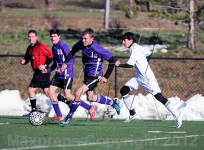 Thumbnail 1 in Bishop Machebeuf vs. Estes Park (CHSAA 3A Playoffs) photogallery.