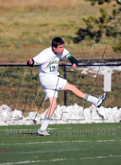 Thumbnail 3 in Bishop Machebeuf vs. Estes Park (CHSAA 3A Playoffs) photogallery.