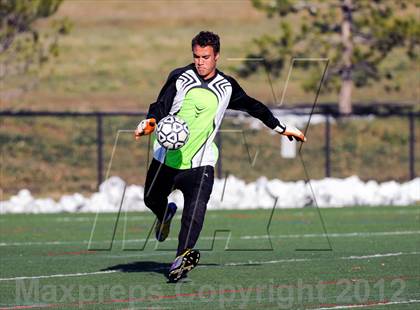 Thumbnail 3 in Bishop Machebeuf vs. Estes Park (CHSAA 3A Playoffs) photogallery.