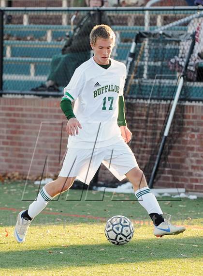 Thumbnail 2 in Bishop Machebeuf vs. Estes Park (CHSAA 3A Playoffs) photogallery.