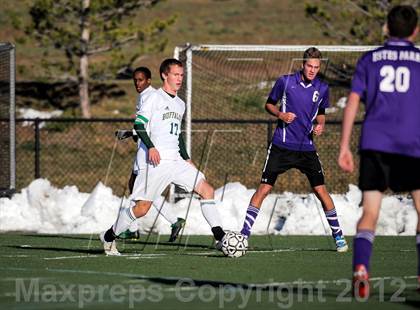 Thumbnail 3 in Bishop Machebeuf vs. Estes Park (CHSAA 3A Playoffs) photogallery.