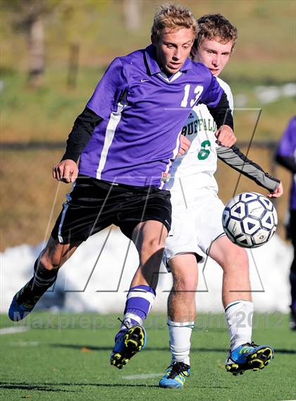 Thumbnail 3 in Bishop Machebeuf vs. Estes Park (CHSAA 3A Playoffs) photogallery.