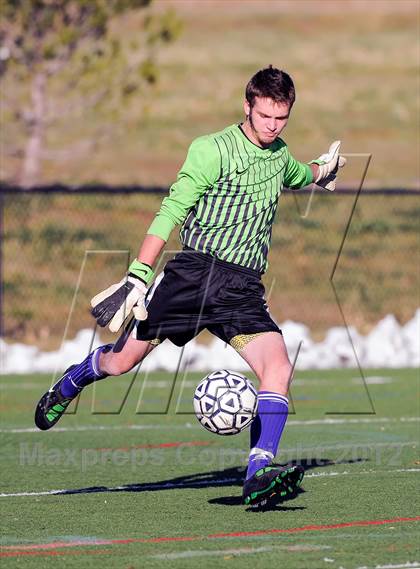Thumbnail 3 in Bishop Machebeuf vs. Estes Park (CHSAA 3A Playoffs) photogallery.