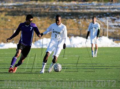 Thumbnail 3 in Bishop Machebeuf vs. Estes Park (CHSAA 3A Playoffs) photogallery.