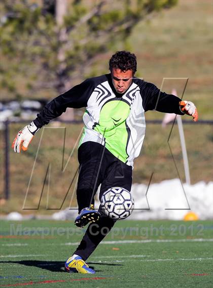 Thumbnail 2 in Bishop Machebeuf vs. Estes Park (CHSAA 3A Playoffs) photogallery.