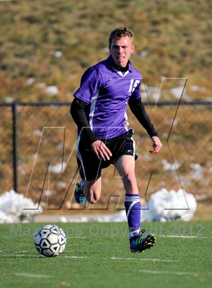 Thumbnail 3 in Bishop Machebeuf vs. Estes Park (CHSAA 3A Playoffs) photogallery.
