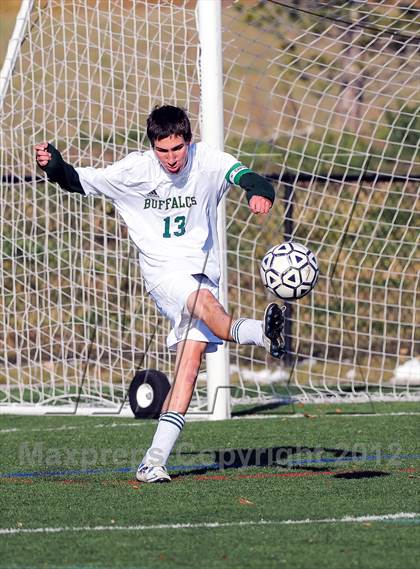 Thumbnail 1 in Bishop Machebeuf vs. Estes Park (CHSAA 3A Playoffs) photogallery.