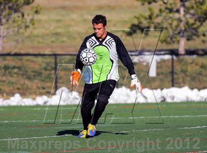 Thumbnail 2 in Bishop Machebeuf vs. Estes Park (CHSAA 3A Playoffs) photogallery.