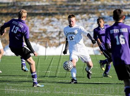 Thumbnail 1 in Bishop Machebeuf vs. Estes Park (CHSAA 3A Playoffs) photogallery.