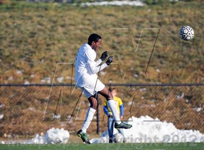 Thumbnail 1 in Bishop Machebeuf vs. Estes Park (CHSAA 3A Playoffs) photogallery.
