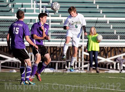 Thumbnail 1 in Bishop Machebeuf vs. Estes Park (CHSAA 3A Playoffs) photogallery.