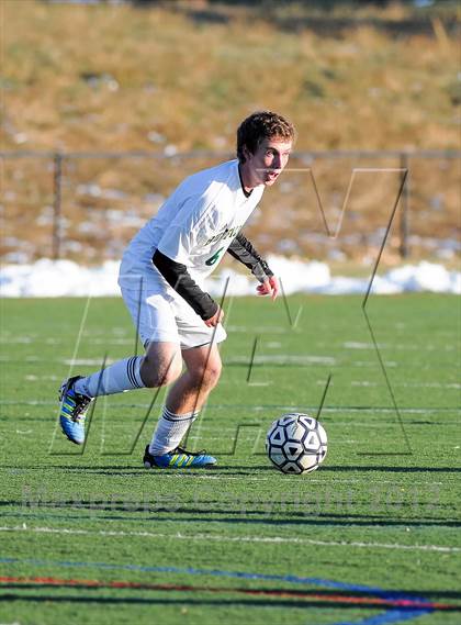 Thumbnail 2 in Bishop Machebeuf vs. Estes Park (CHSAA 3A Playoffs) photogallery.
