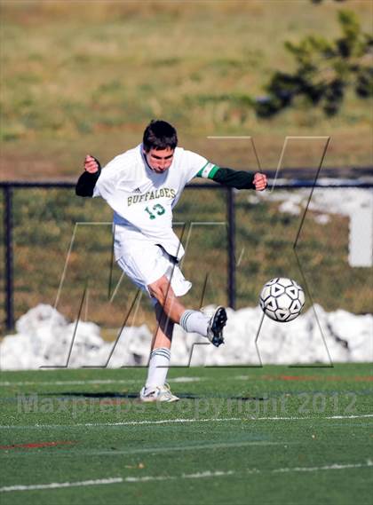 Thumbnail 2 in Bishop Machebeuf vs. Estes Park (CHSAA 3A Playoffs) photogallery.