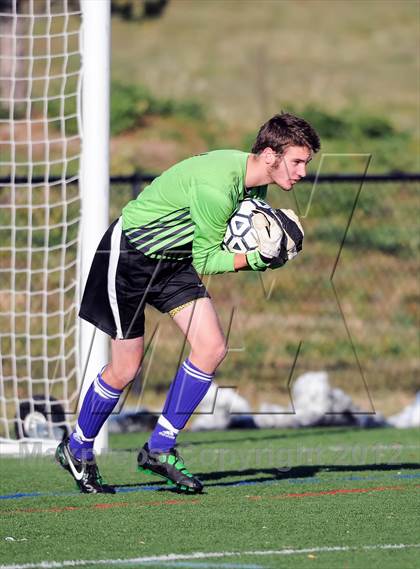 Thumbnail 3 in Bishop Machebeuf vs. Estes Park (CHSAA 3A Playoffs) photogallery.