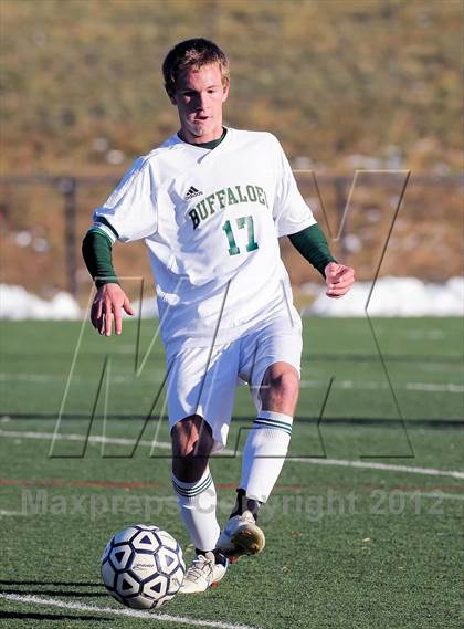 Thumbnail 3 in Bishop Machebeuf vs. Estes Park (CHSAA 3A Playoffs) photogallery.