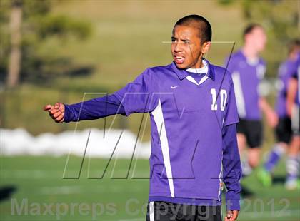 Thumbnail 3 in Bishop Machebeuf vs. Estes Park (CHSAA 3A Playoffs) photogallery.