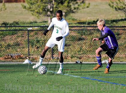 Thumbnail 1 in Bishop Machebeuf vs. Estes Park (CHSAA 3A Playoffs) photogallery.