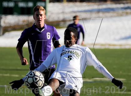Thumbnail 1 in Bishop Machebeuf vs. Estes Park (CHSAA 3A Playoffs) photogallery.