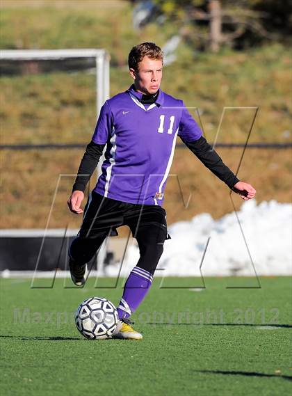 Thumbnail 2 in Bishop Machebeuf vs. Estes Park (CHSAA 3A Playoffs) photogallery.