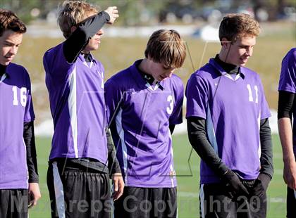 Thumbnail 3 in Bishop Machebeuf vs. Estes Park (CHSAA 3A Playoffs) photogallery.