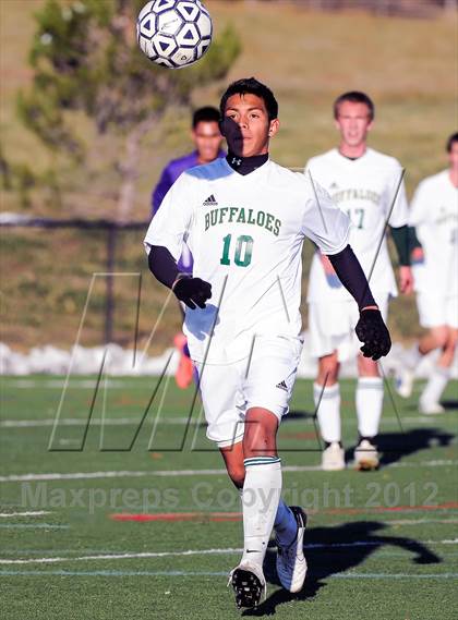 Thumbnail 1 in Bishop Machebeuf vs. Estes Park (CHSAA 3A Playoffs) photogallery.