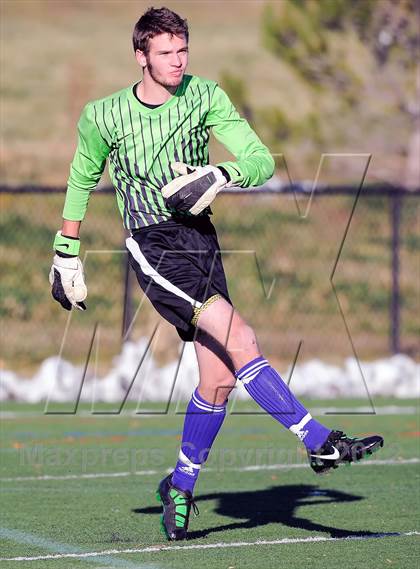 Thumbnail 2 in Bishop Machebeuf vs. Estes Park (CHSAA 3A Playoffs) photogallery.
