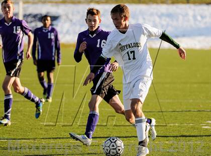 Thumbnail 2 in Bishop Machebeuf vs. Estes Park (CHSAA 3A Playoffs) photogallery.