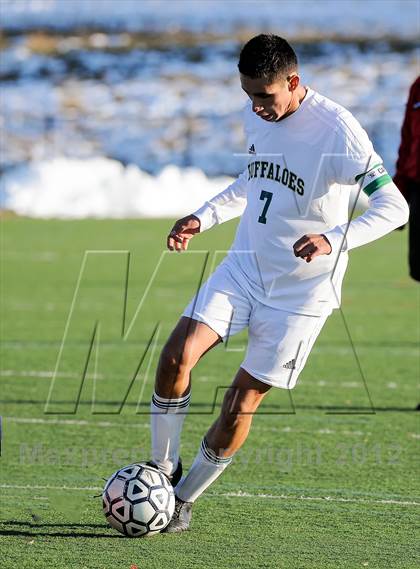 Thumbnail 2 in Bishop Machebeuf vs. Estes Park (CHSAA 3A Playoffs) photogallery.