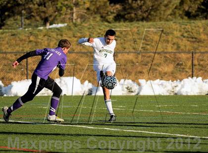 Thumbnail 2 in Bishop Machebeuf vs. Estes Park (CHSAA 3A Playoffs) photogallery.