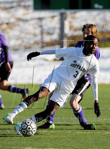 Thumbnail 2 in Bishop Machebeuf vs. Estes Park (CHSAA 3A Playoffs) photogallery.