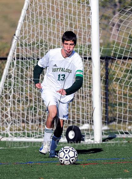Thumbnail 2 in Bishop Machebeuf vs. Estes Park (CHSAA 3A Playoffs) photogallery.