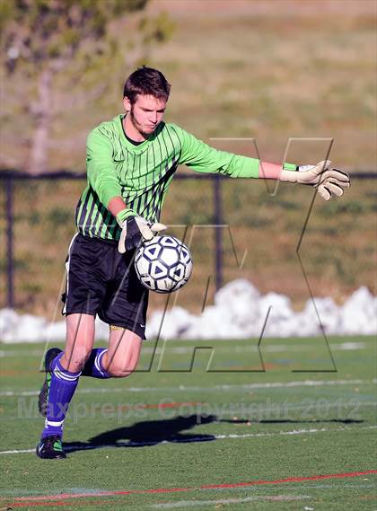 Thumbnail 2 in Bishop Machebeuf vs. Estes Park (CHSAA 3A Playoffs) photogallery.