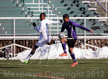 Thumbnail 3 in Bishop Machebeuf vs. Estes Park (CHSAA 3A Playoffs) photogallery.