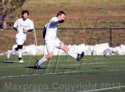 Thumbnail 2 in Bishop Machebeuf vs. Estes Park (CHSAA 3A Playoffs) photogallery.