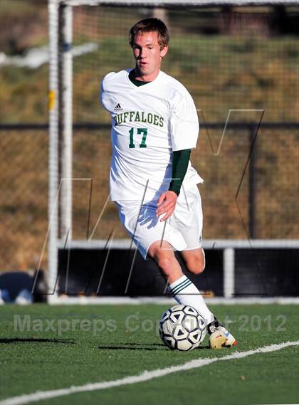Thumbnail 3 in Bishop Machebeuf vs. Estes Park (CHSAA 3A Playoffs) photogallery.