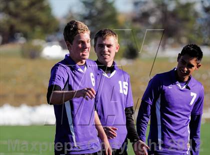 Thumbnail 1 in Bishop Machebeuf vs. Estes Park (CHSAA 3A Playoffs) photogallery.